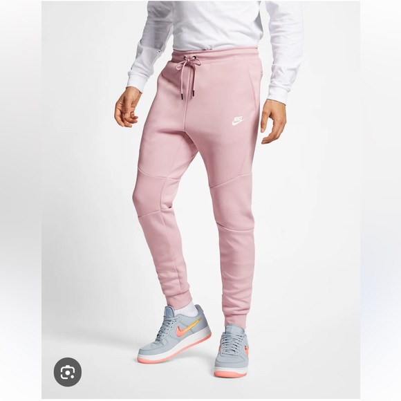 Nike Sportswear Men's Tech Fleece Jogger Pant Plum Chalk Size
